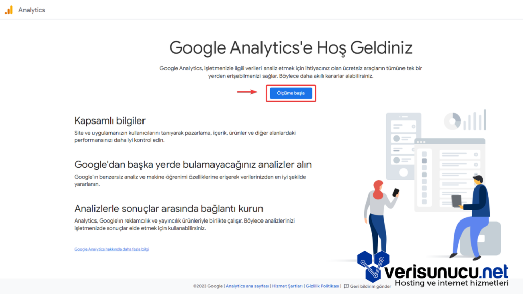 Google Analytics Anasayfa