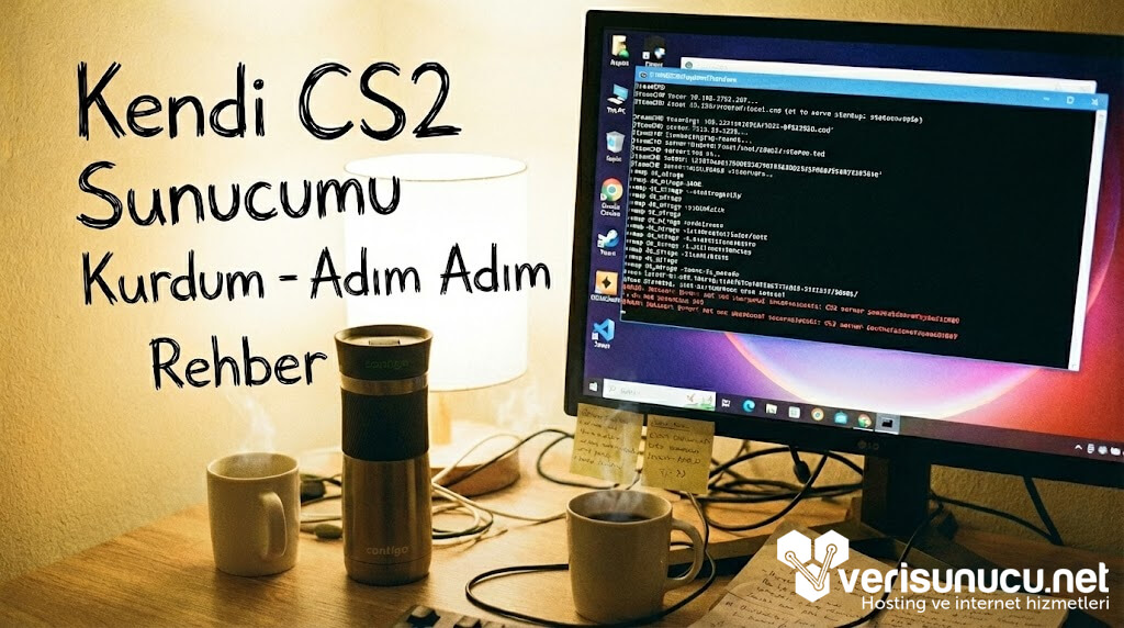 Kendi CS2 Sunucumu Kurdum - Adım Adım Rehber Verisunucu.net