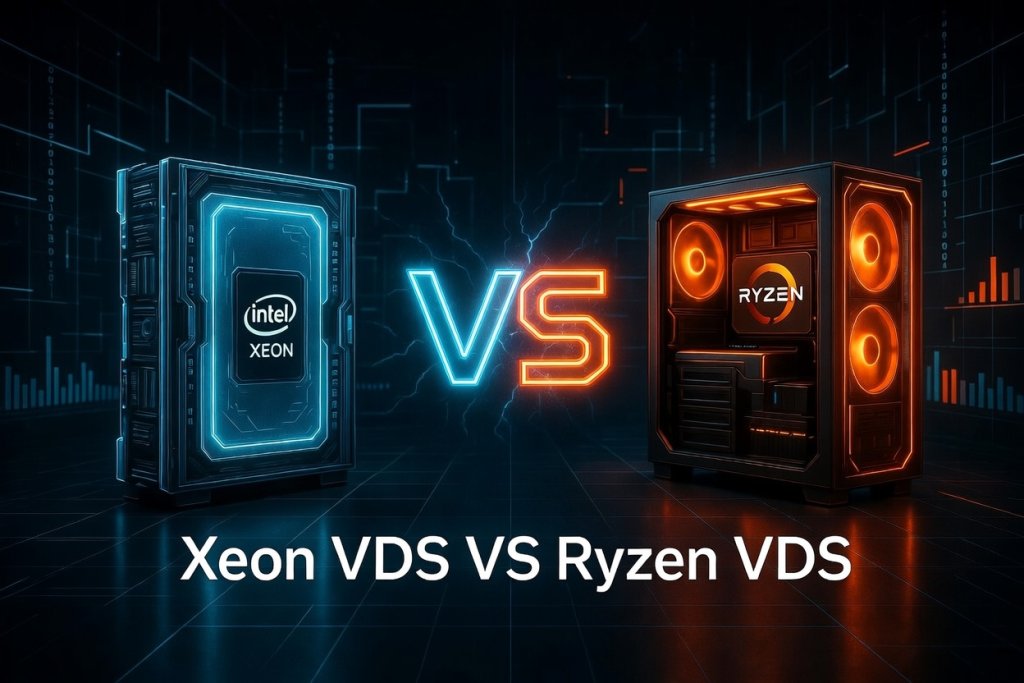 Xeon VDS ve Ryzen VDS Avantajlar ile Dezavantajları - 2026 - Verisunucu.net