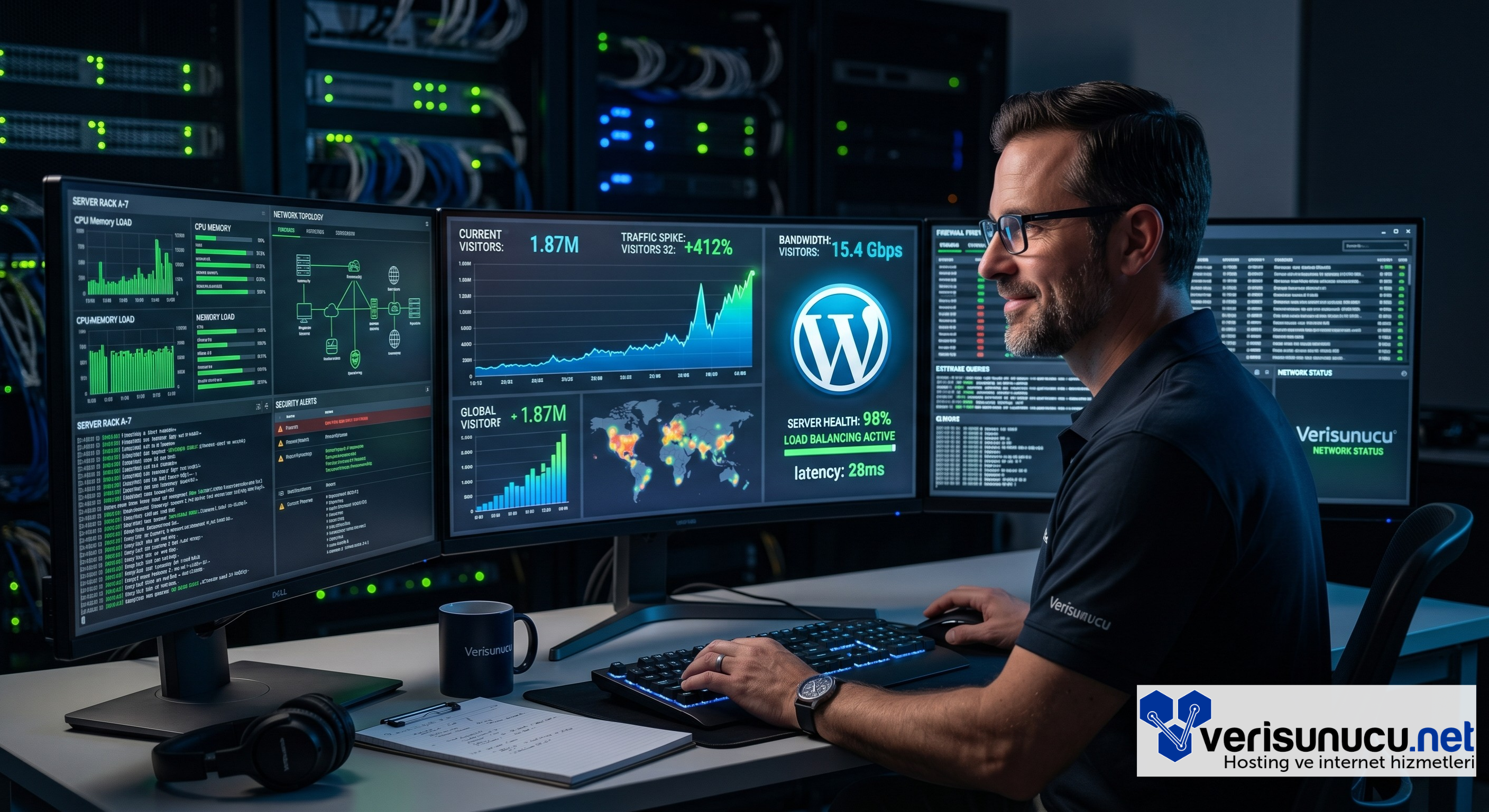 Yüksek Trafikli Siteler İçin WordPress Hosting Rehberi: Siteniz Ziyaretçi Akınına Hazır Mı? (2026)