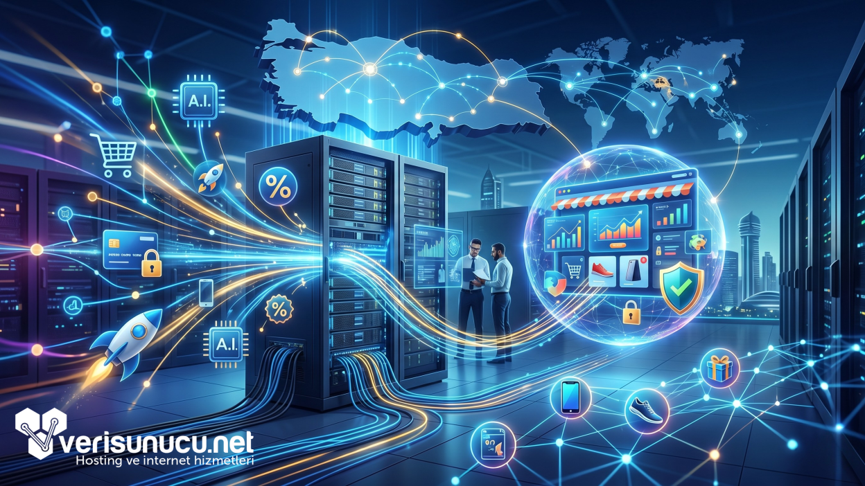 E-Ticaret Hosting Nedir? 2026 Rehberi ve Verisunucu.net Avantajları
