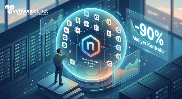 n8n Nedir, Nasıl Kurulur? Self-Hosted Otomasyon ile Maliyetlerinizi %90 Azaltın (2026 Rehberi)
