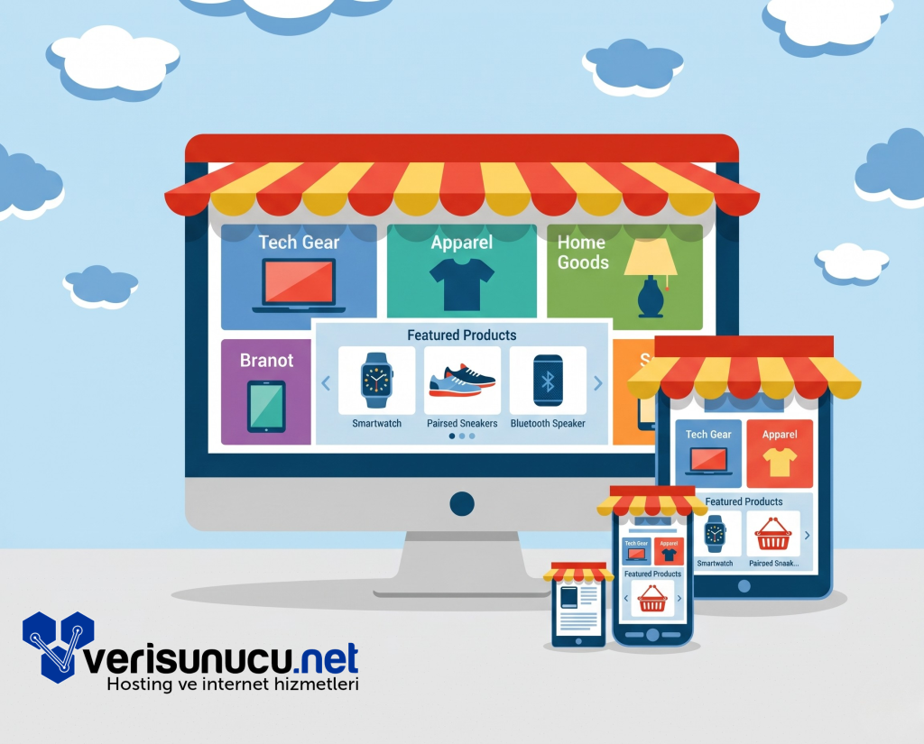 E-Ticaret Hosting Nedir? 2026 Rehberi ve Verisunucu.net Avantajları
