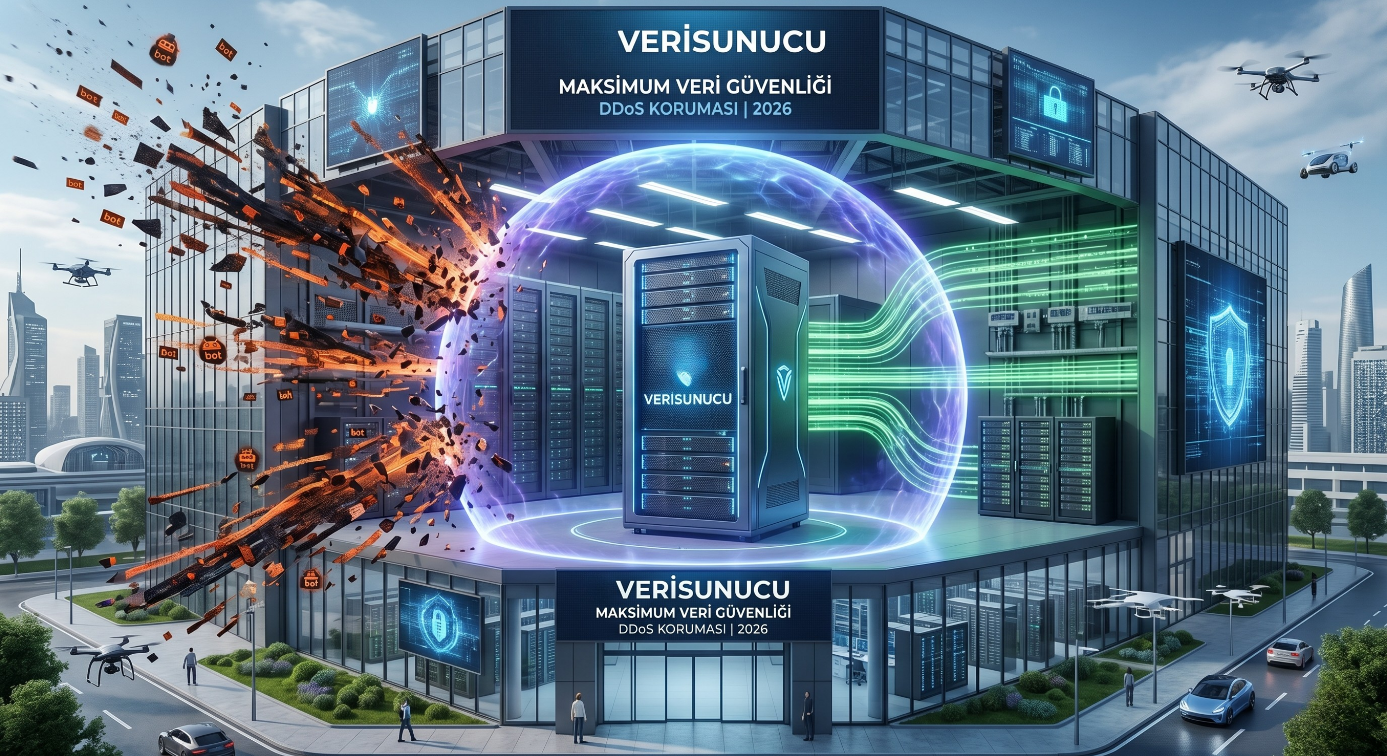 DDoS Saldırılarından Korunma Rehberi: Verisunucu ile Maksimum Veri Güvenliği (2026)