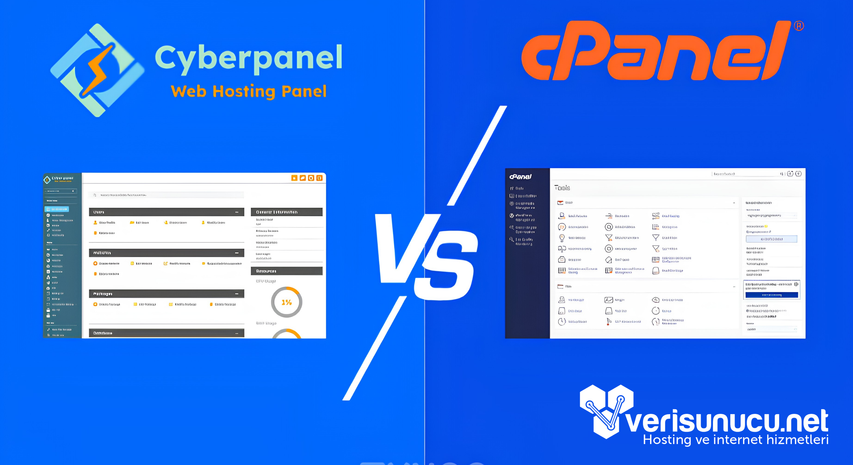 CyberPanel vs cPanel: 2026'da VDS Yönetimi İçin Hangisi Daha Avantajlı?