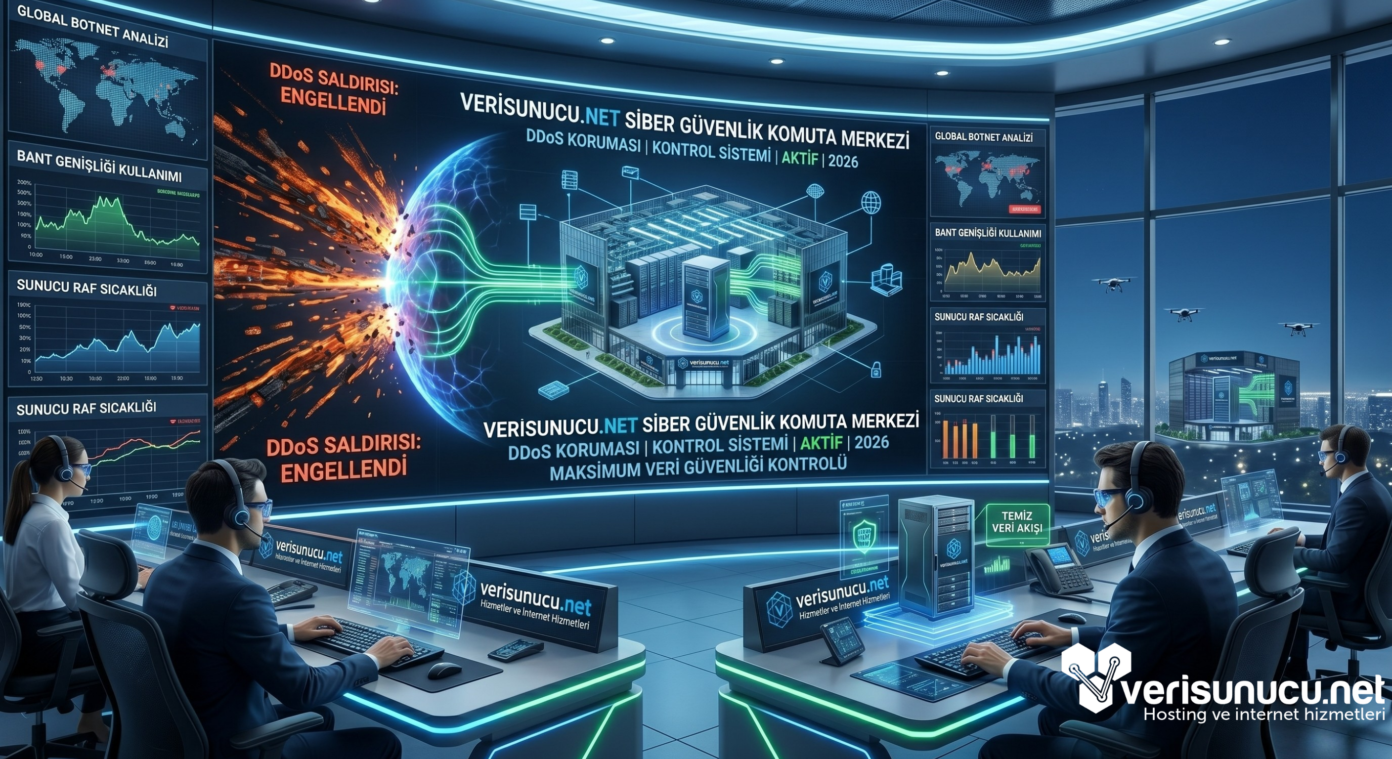 DDoS Saldırılarından Korunma Rehberi: Verisunucu ile Maksimum Veri Güvenliği (2026)