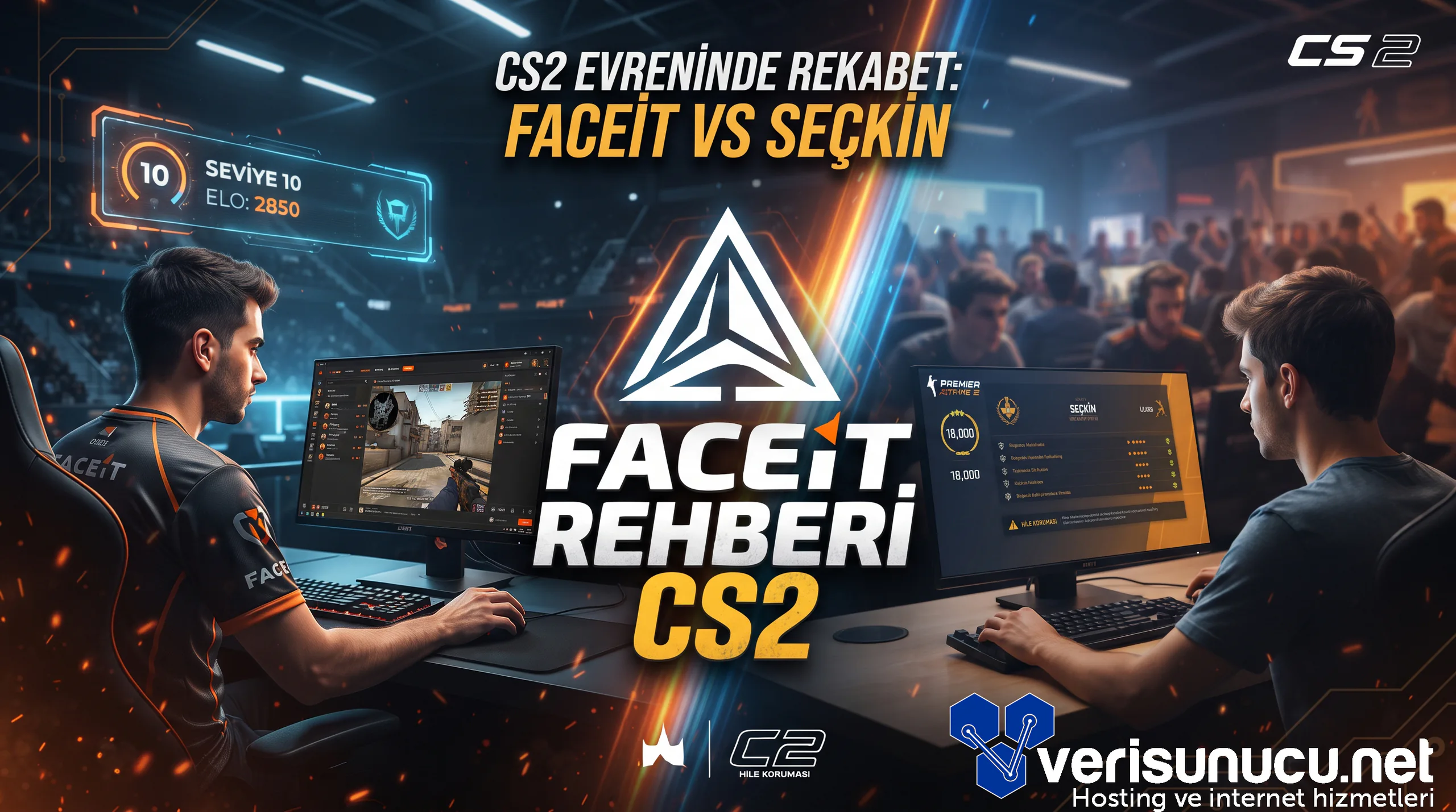 CS2 FACEIT Sistemi: ELO, Rank, Maç ve Oyuncu Yönetimi