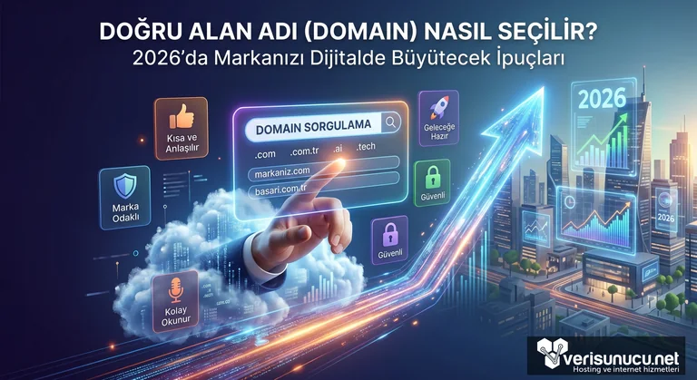Doğru Alan Adı (Domain) Nasıl Seçilir? 2026’da Markanızı Dijitalde Büyütecek İpuçları