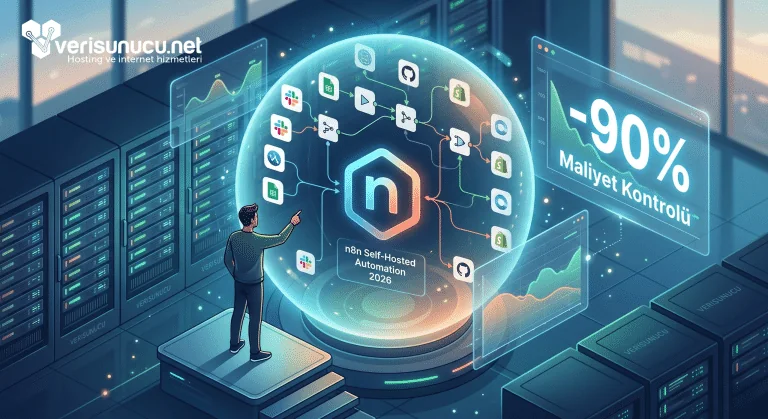 n8n Nedir, Nasıl Kurulur? Self-Hosted Otomasyon ile Maliyetlerinizi %90 Azaltın (2026 Rehberi)