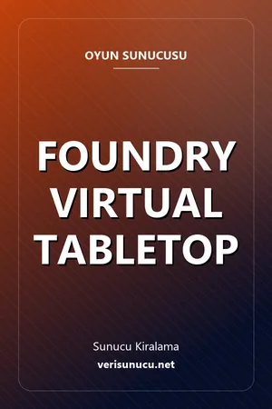 Foundry Virtual Tabletop Başlangıç paketi