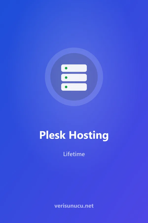 Plesk Hosting Lifetime sunucu