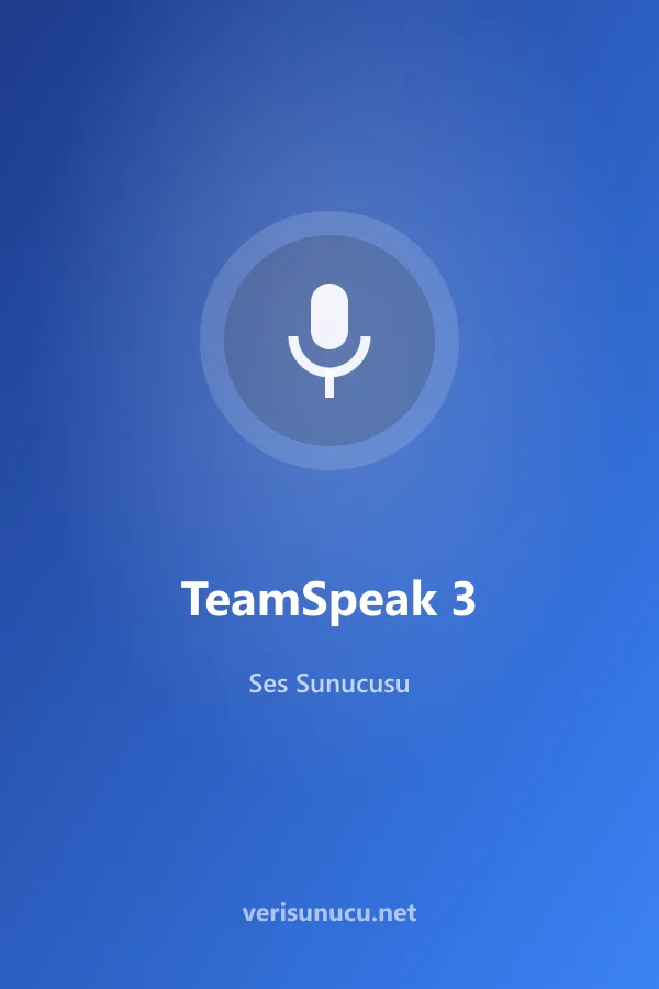 TeamSpeak 3 sunucu kiralama